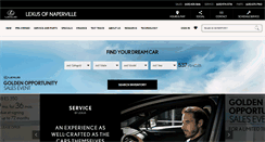 Desktop Screenshot of lexusofnaperville.com