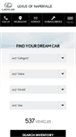 Mobile Screenshot of lexusofnaperville.com